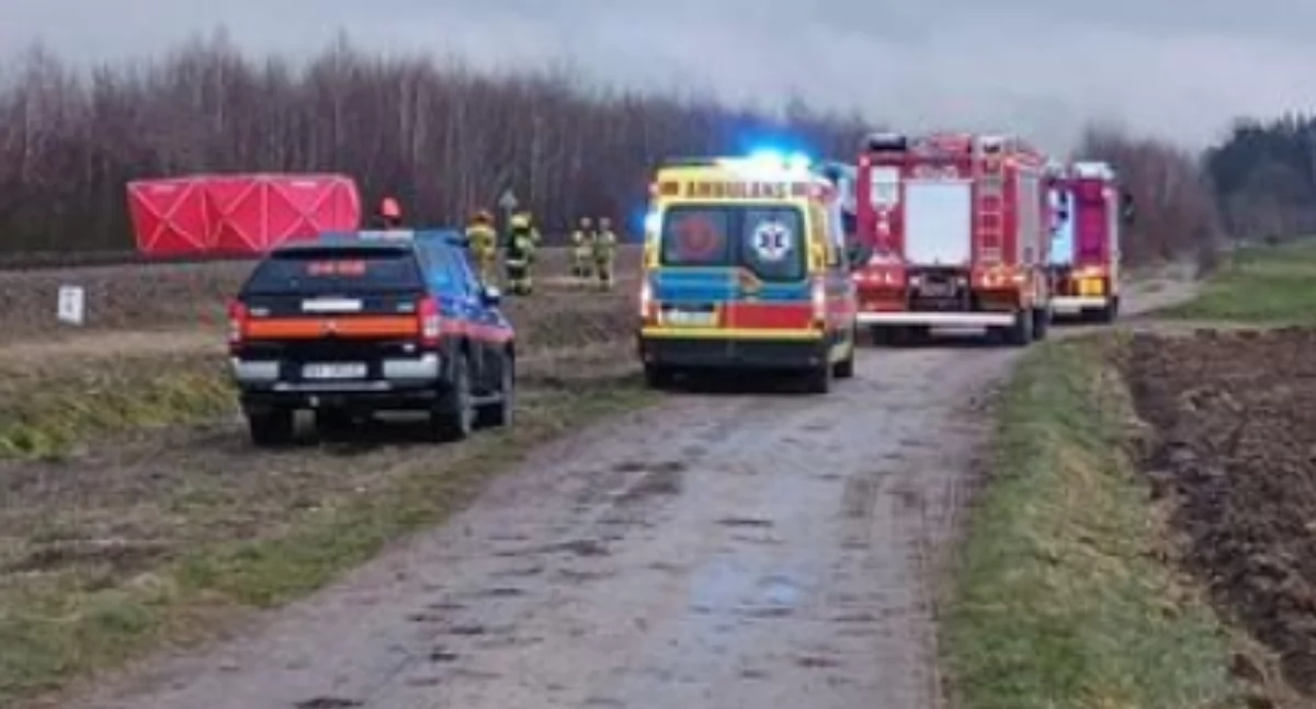 Tragedia na torach pod Łukowem: Mężczyzna potrącony przez pociąg