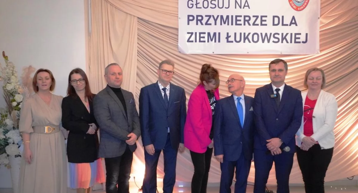 Przymierze dla Ziemi Łukowskiej pokazało kandydatów. Mieszanka młodości i doświadczenia!  
