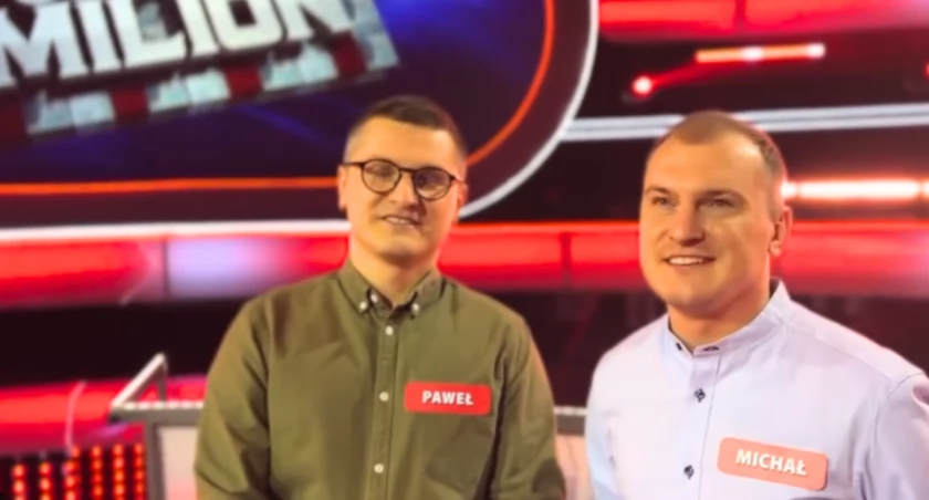 Paweł i Michał Cegiełko z Gołaszyna w Teleturnieju Postaw na Milion!