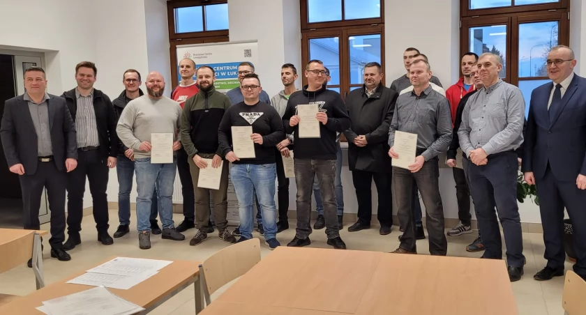 Łuków. BCU już szkoli ! Lekcja z obrabiarkami 
