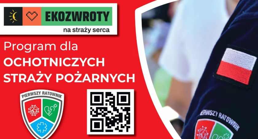OSP KSRG Okrzeja współpracuje z programem Ekozwroty dla poprawy bezpieczeństwa