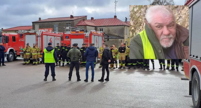 Policja przeczesuje lasy i pola. Dramat w Jedlance: Poszukiwania 65-latka trwają!