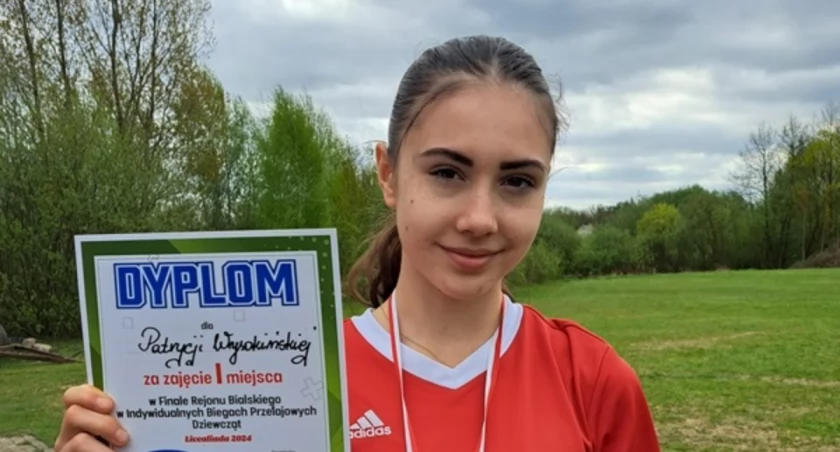 Adamów: Patrycja Wysokińska zwyciężczynią Indywidualnych Biegów Przełajowych