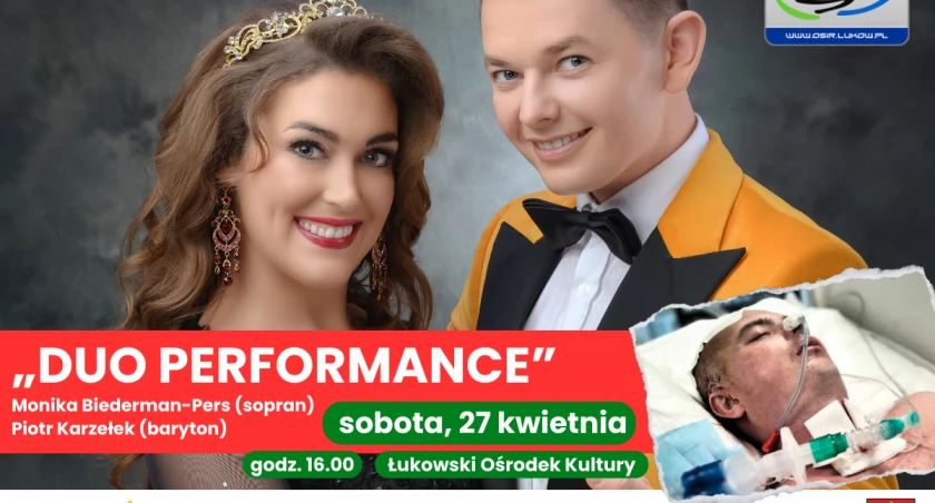 Koncert charytatywny dla Mateusza Drośia w Łukowie - wsparcie walki o zdrowie 
