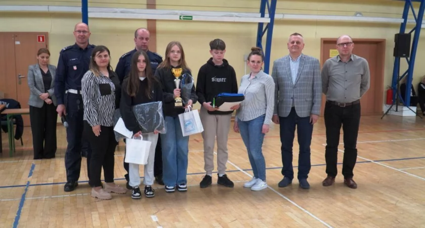Turniej BRD w szkołach Powiatu Łukowskiego: Młodzi w walce o bezpieczeństwo na drogach. Wygrywa Krynka i Dębowica 