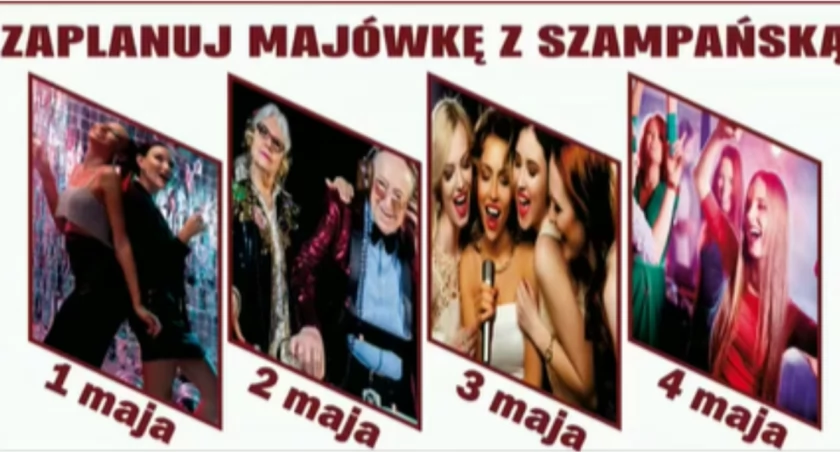 Szampańska Łuków zaprasza na Majówkę pełną zabawy!