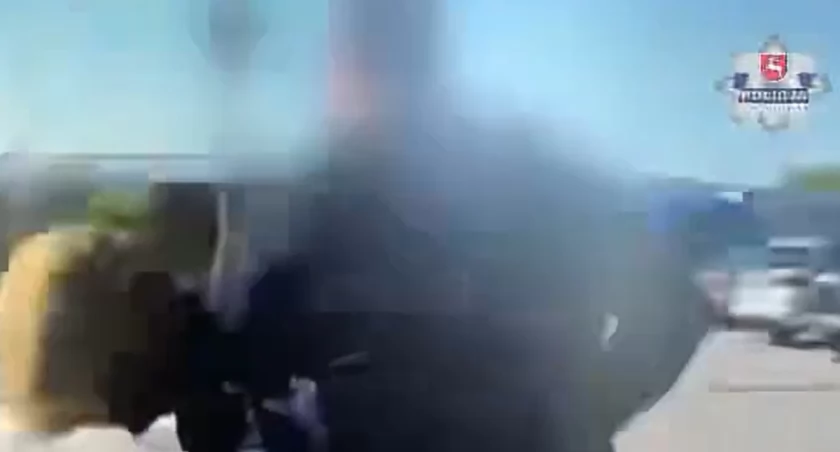 ZŁODZIEJ ZACZĄŁ UCIEKAĆ. POLICJANCI UŻYLI PARALIZATORA!
