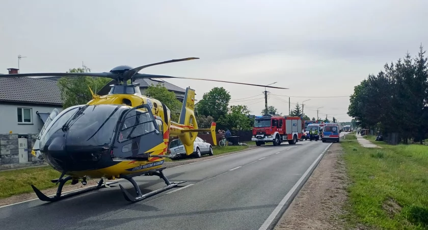 Tragiczne zdarzenie na DK76: Karambol w Wólce Zastawskiej