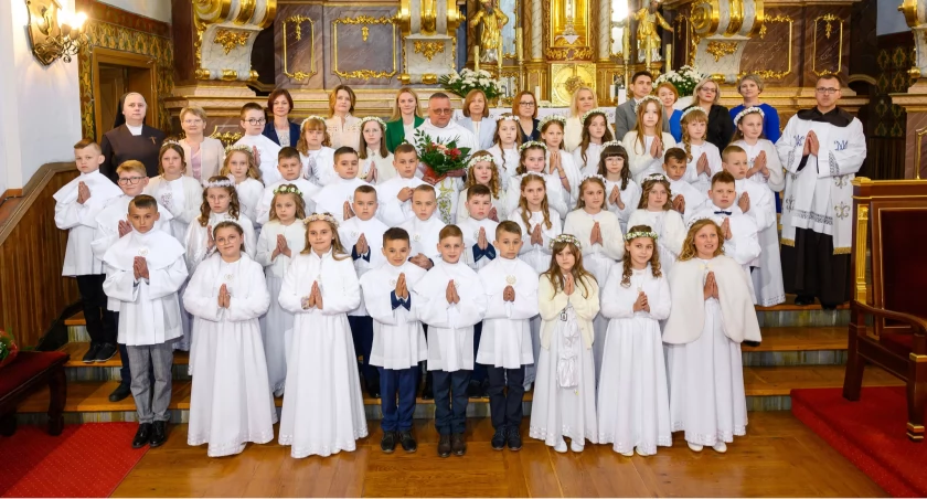 Pierwsza Komunia Święta w Woli Gułowskiej