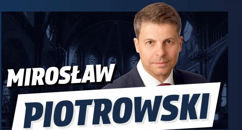 Eurowybory w Łukowie: Profesor Mirosław Piotrowski z Konfederacji w spotkaniu z mieszkańcami 