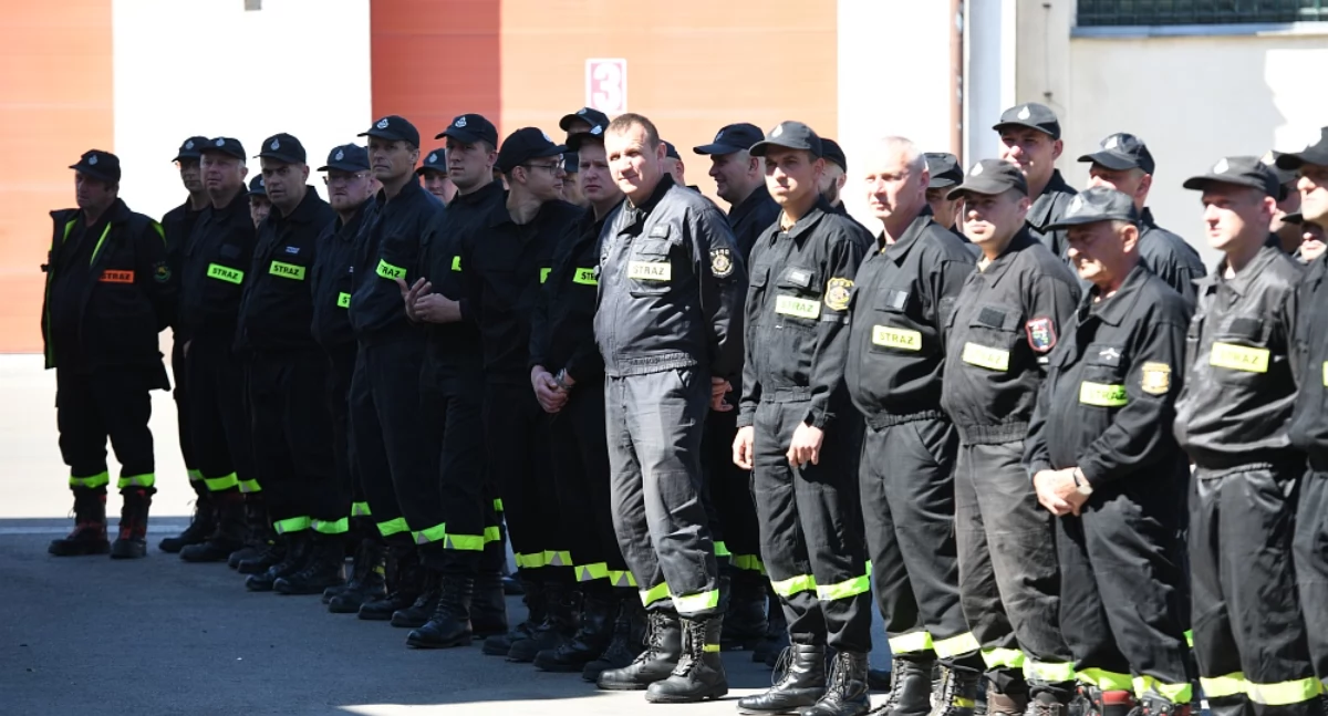 Szkolenie dla dowódców uroczystości OSP - tajniki umundurowania i ceremoniału strażackiego