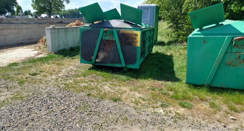 Pożar na cmentarzu parafialnym w Tuchowiczu: szybka akcja strażaków zapobiegła tragedii