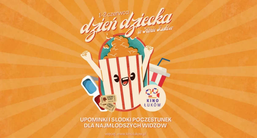 Dzień Dziecka w Kinie Łuków (ZAPROSZENIE) 