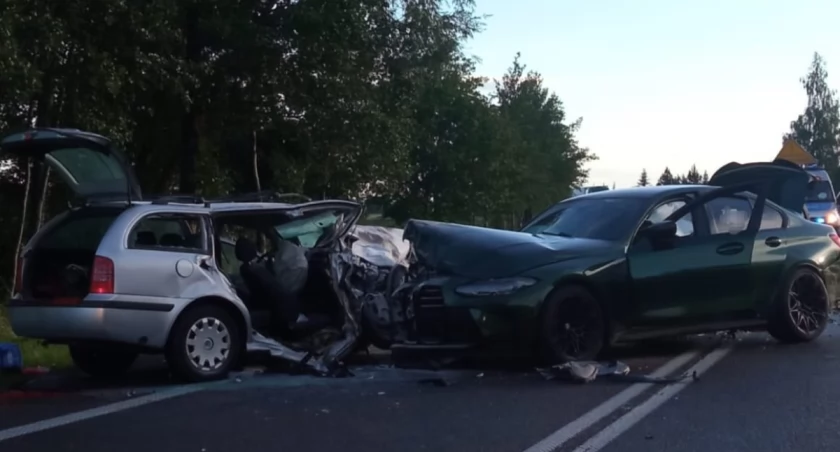 Śmiertelny wypadek. Zablokowana DK 19 w Radzyniu Podlaskim