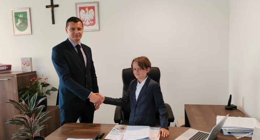 Nowy wójt na jeden dzień w Trzebieszowie