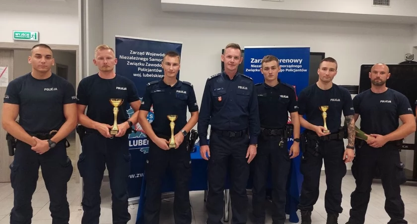 Policjanci z Łukowa zajęli II miejsce w województwie!
