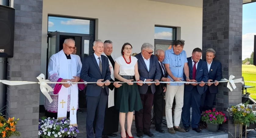 Otwarcie nowej świetlicy wiejskiej w Kamionce