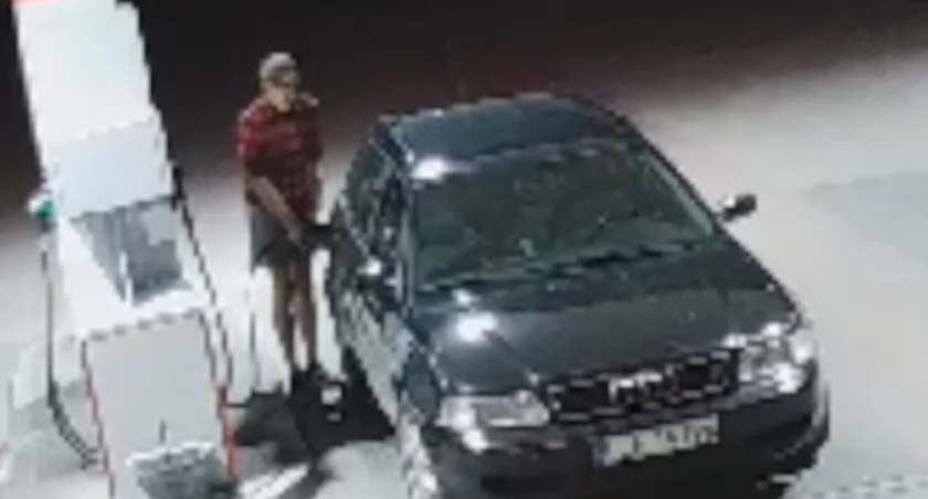 Śledztwo w sprawie kradzieży paliwa na stacji benzynowej w Stoczku Łukowskim. Widziałeś złodzieja?