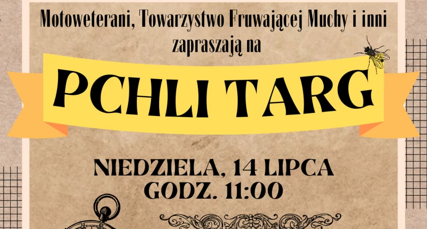 Pchli Targ 14 lipca o 11:00 na rogu ul. Wilczyńskiego - kup, sprzedaj, wymień