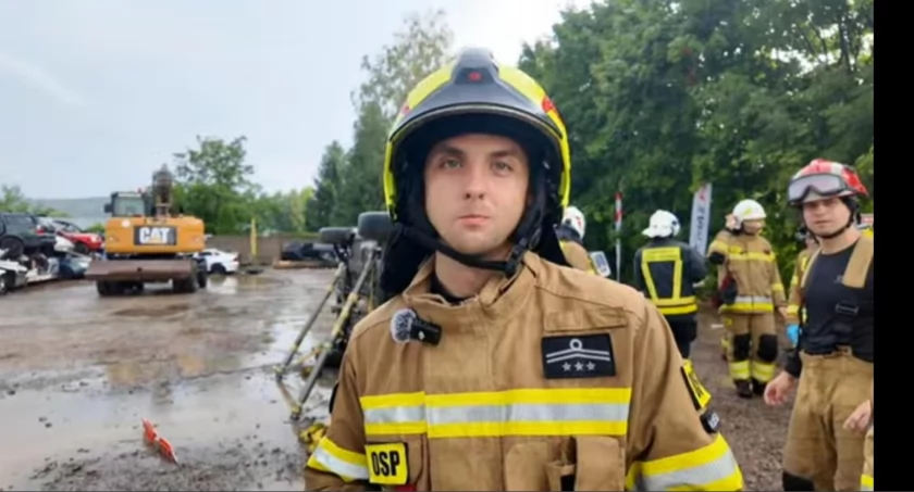 Strażak z powiatu łukowskiego na prestiżowych warsztatach ratownictwa drogowego! (FOTO)