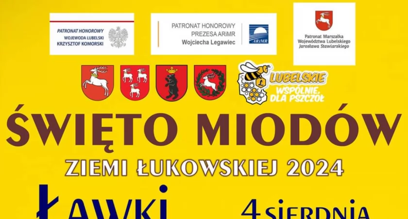 Powiat Łukowski zaprasza na Święto Miodów Ziemi Łukowskiej 2024