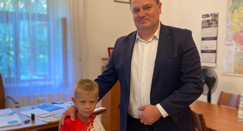 Leon Stępniak leci na ważne zawody z pomocą gminy Krzywda