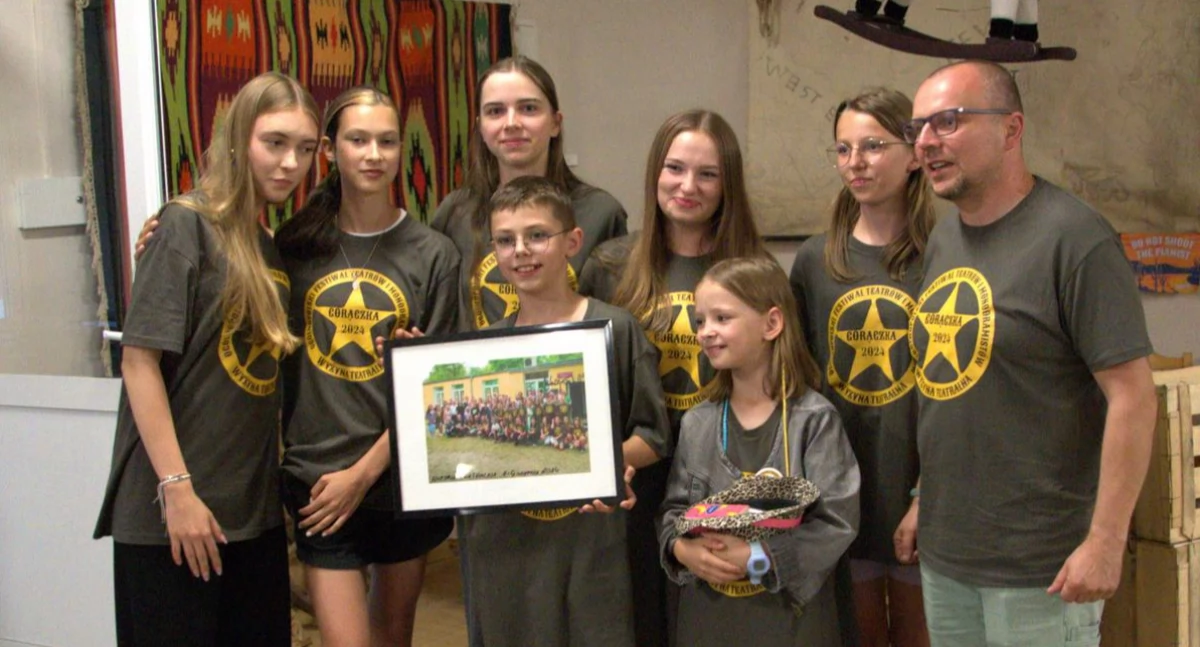 Recytatorzy ŁOK na Wyżynie Teatralnej w Rudce