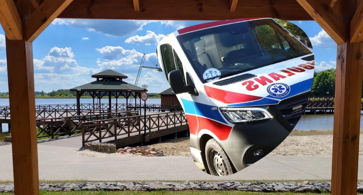 Tragedia nad Zalewem Zimna Woda w Łukowie: Utopił się dorosły mężczyzna