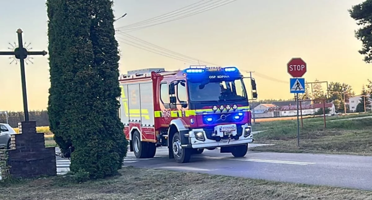 Gmina Stanin: Nowy woź OSP Kopina! 