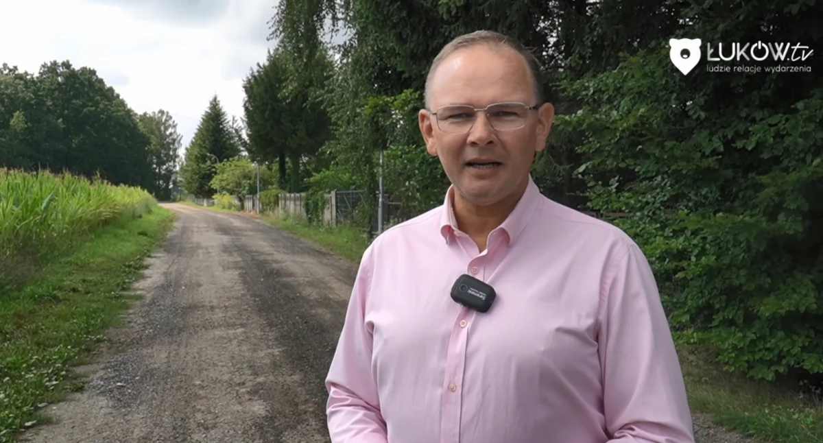 Budowa ulicy Brzozowej w Łukowie. Burmistrz o szczegółach (WIDEO) 