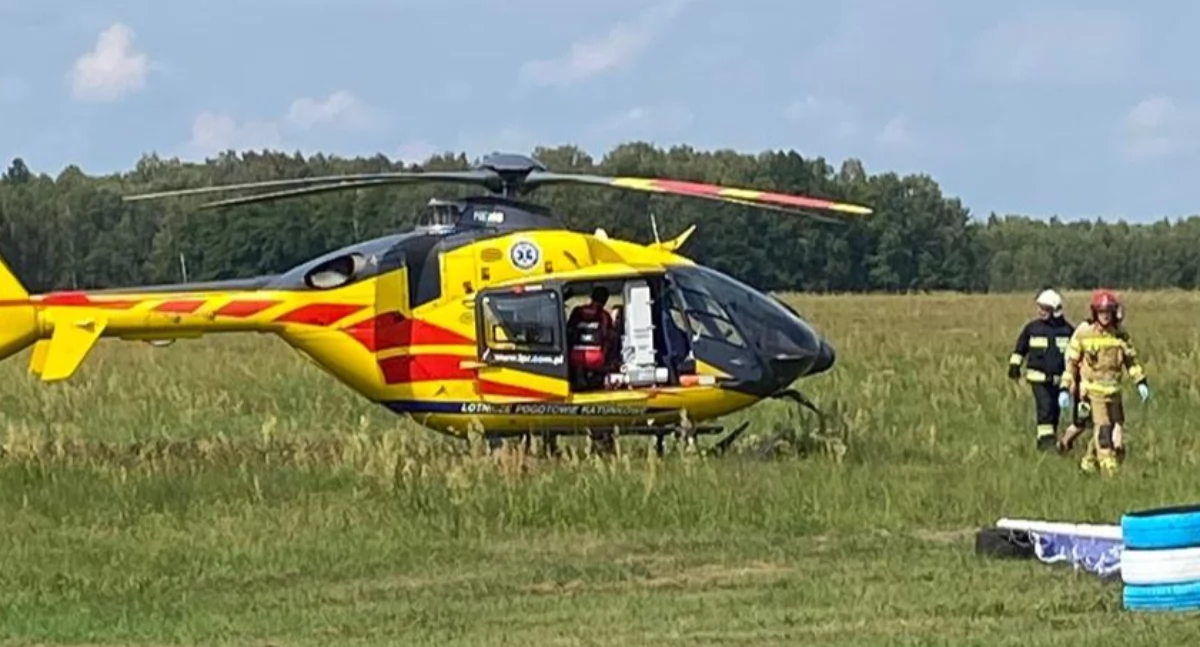Na torze wyścigowym motocyklem wjechał w fotografa
