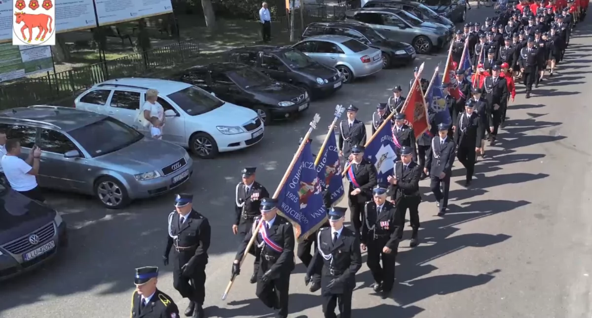 OSP w Wojcieszkowie ma juz 100 lat (WIDEO)