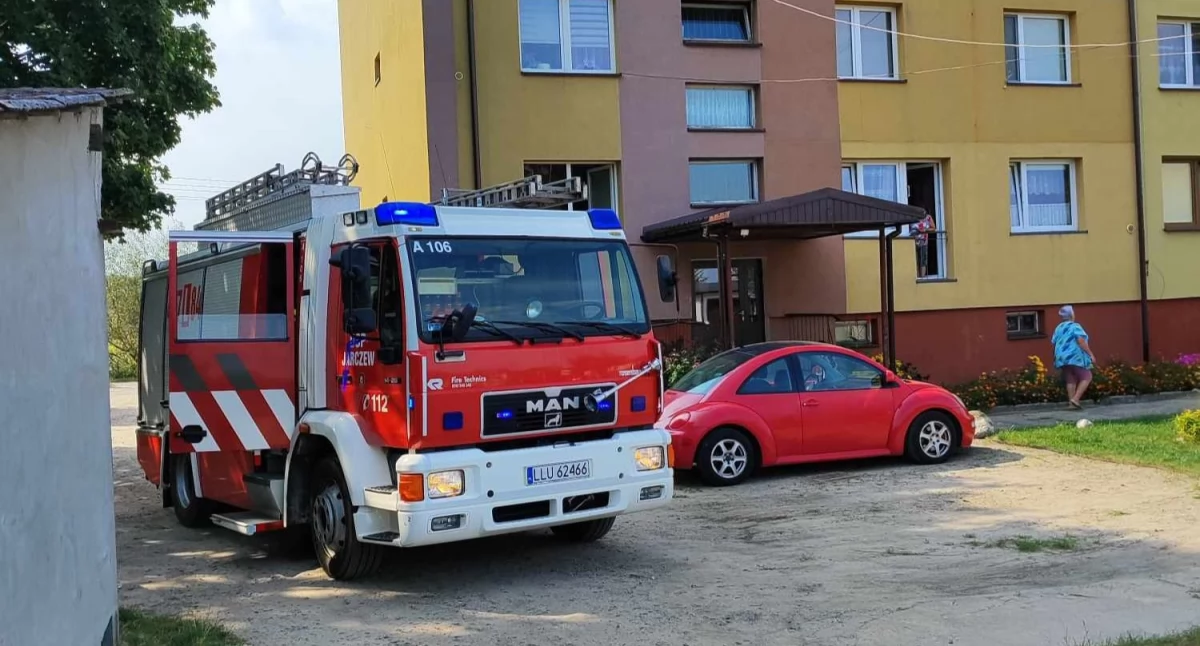 Mieszkańcy Jarczewa o włos od tragedii! Ulatniający się gaz zagroził życiu wielu osób!