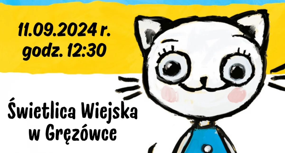 Kicia Kocia odwiedzi Gręzówkę. Zapraszamy na spotkanie pełne bajkowych przygód!