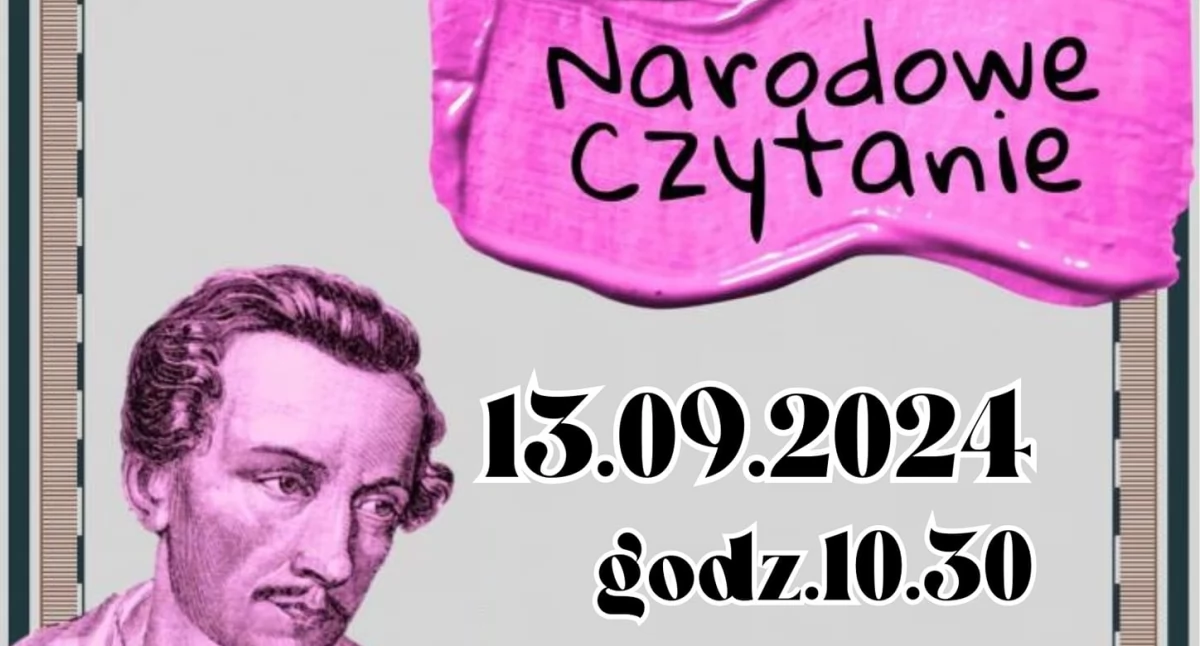 Zapraszamy na Narodowe Czytanie do GBP w Trzebieszowie