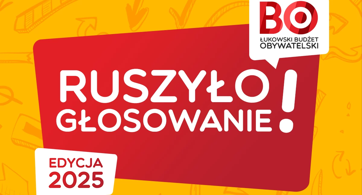 Rusza głosowanie na projekty IV edycji Łukowskiego Budżetu Obywatelskiego!