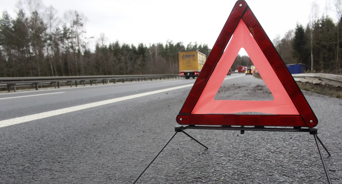 Wypadek w Wojcieszkowie. Możliwe utrudnienia w ruchu