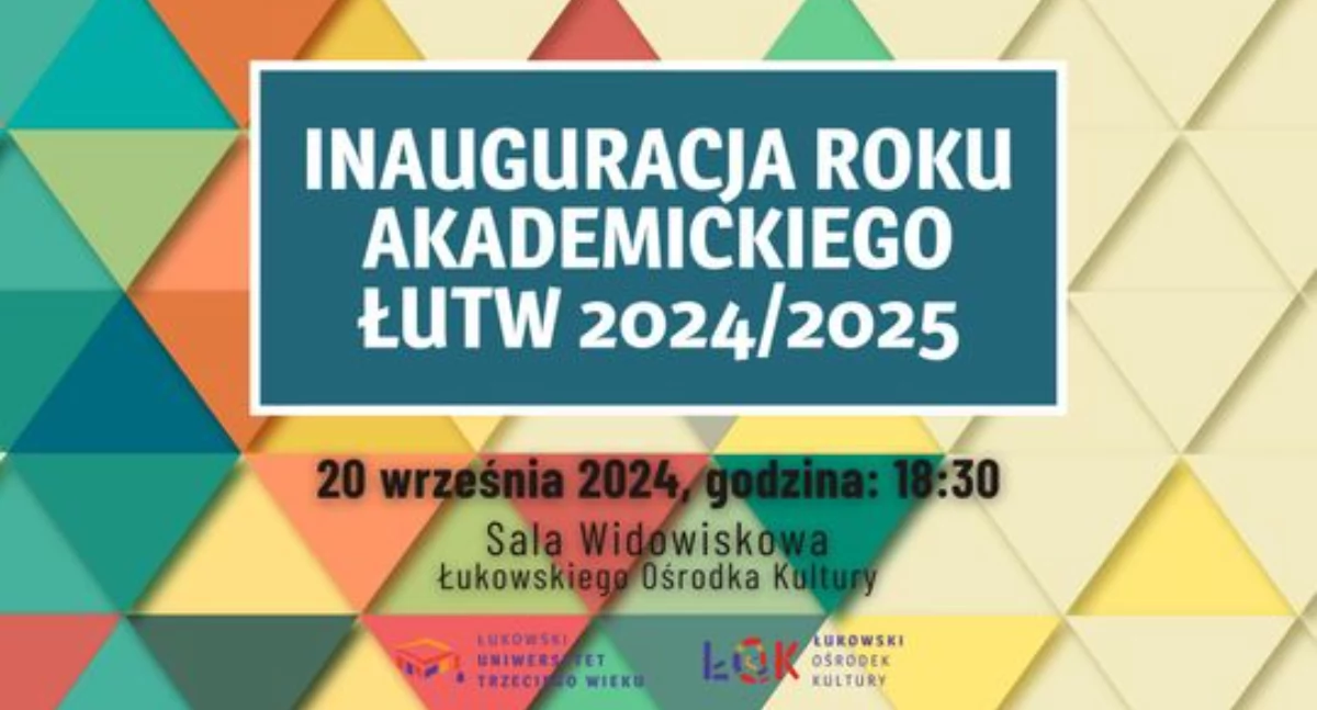 Inauguracja roku akademickiego ŁUTW