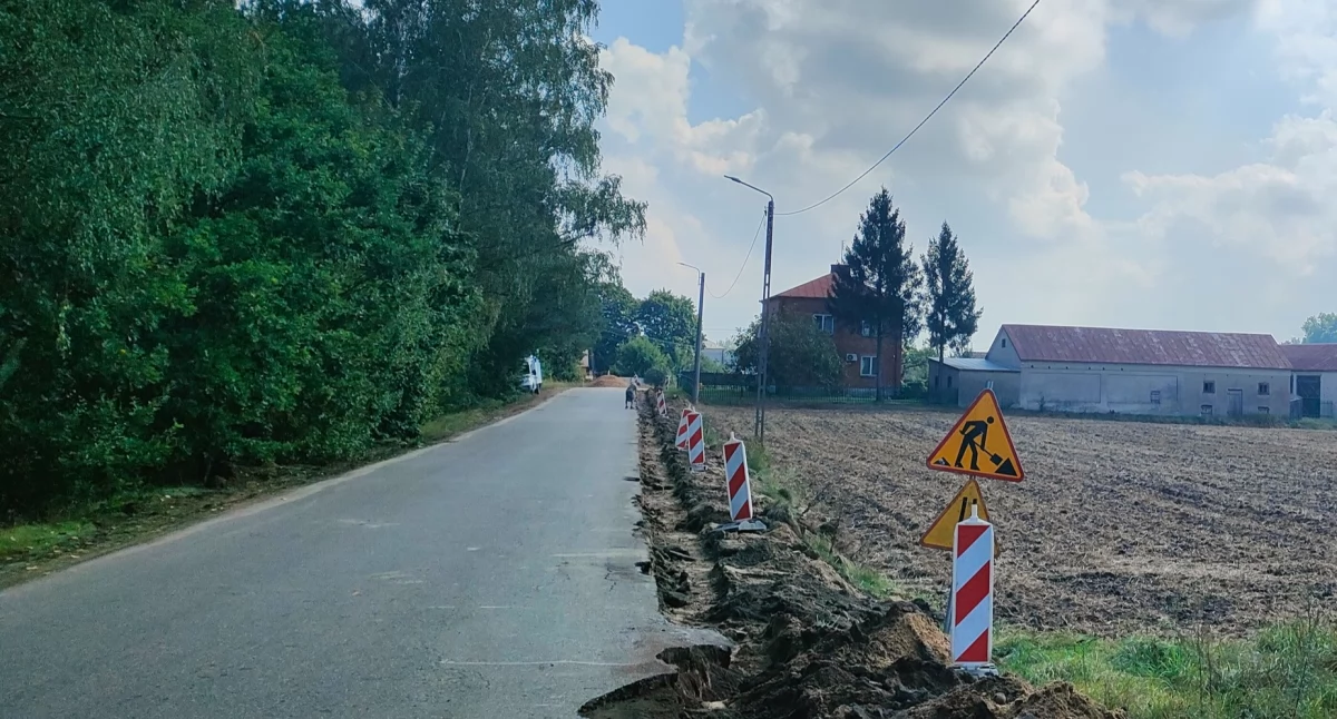 Gmina Stanin. Ruszył remont drogi pomiędzy Starą Wróbliną a Starą Gąską