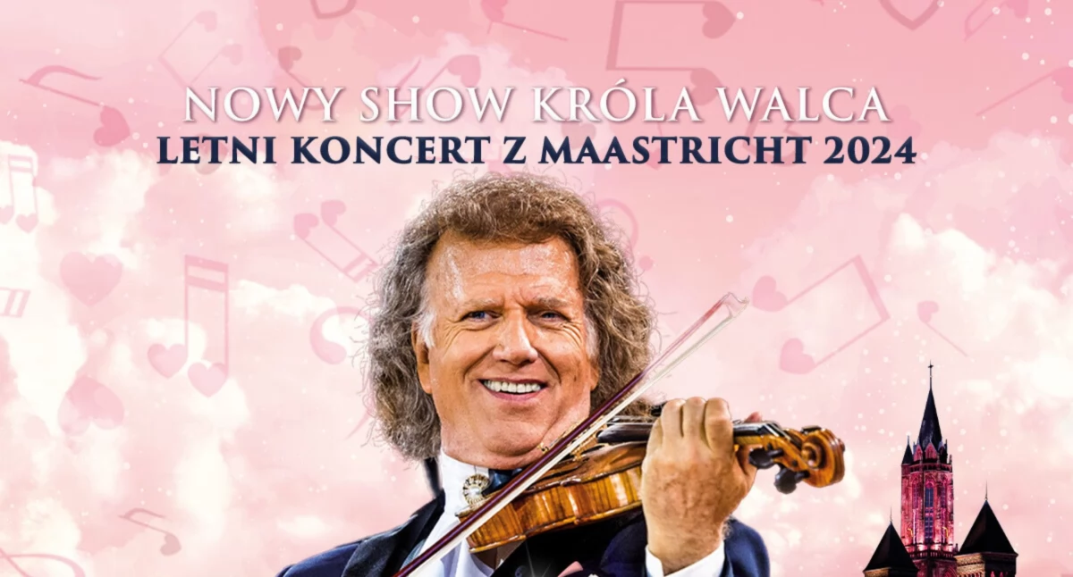 Retransmisja koncertu „André Rieu. Potęga Miłości” w Kinie Łuków