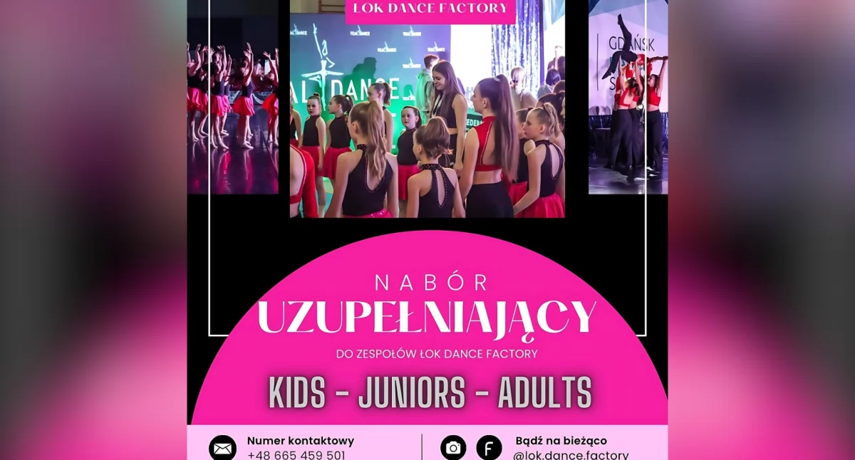 Nabór uzupełniający do ŁOK Dance Factory 