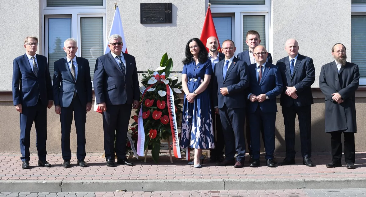 Hołd zamordowanym w Akcji Reinhardt. Łuków upamiętnia żydowską społeczność [ZDJĘCIA]