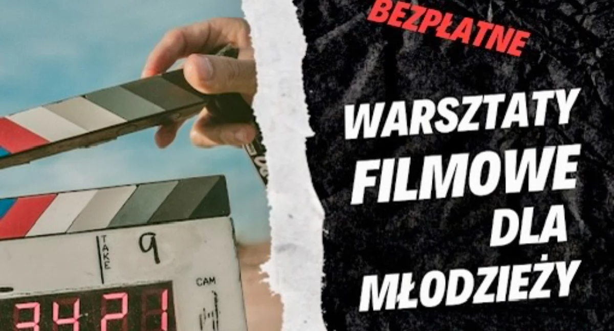 Warsztaty filmowe dla młodzieży w MOK w Stoczku Łukowskim – odkryj magię kina!