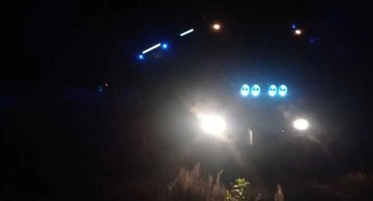 Wieczorny pożar nieużytków w gminie Krzywda