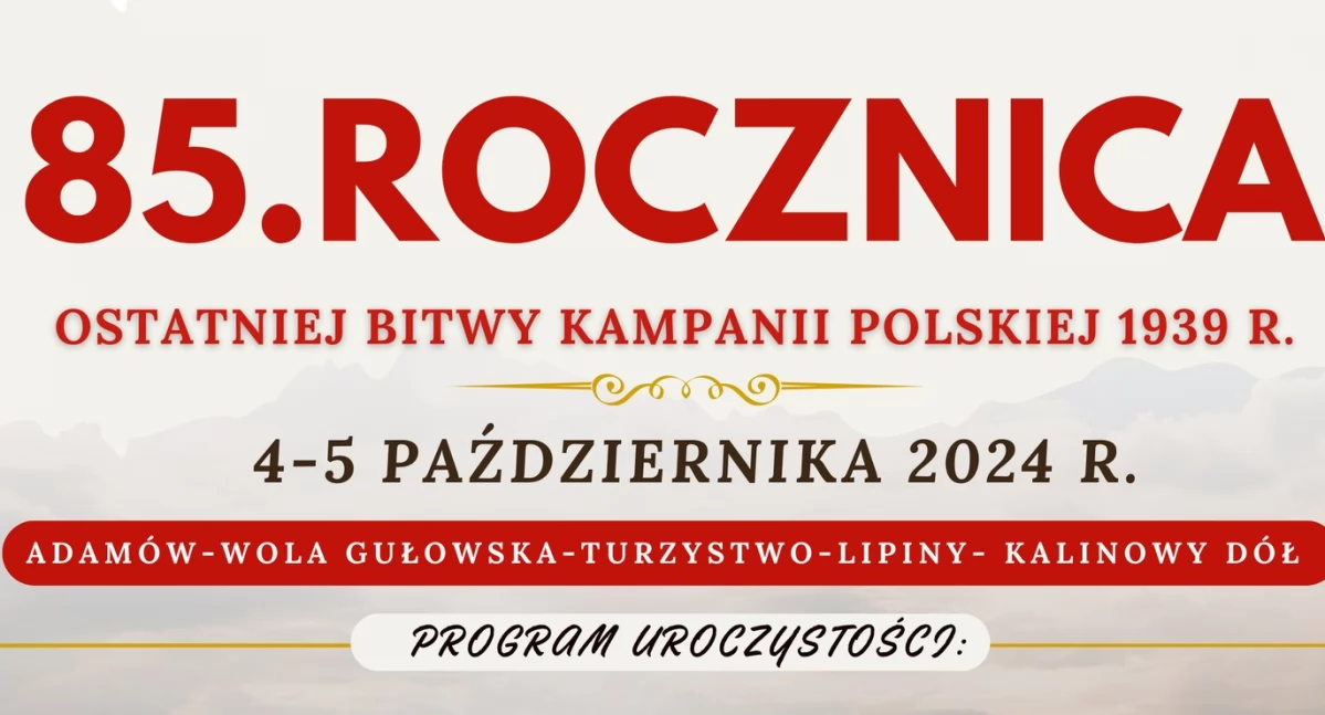  85. Rocznica Ostatniej Bitwy Kampanii Polskiej 1939 r.: Obchody w Muzeum Czynu Bojowego Kleeberczyków