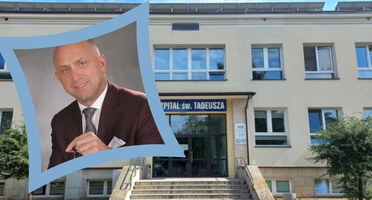 Zmiana na szczycie łukowskiego szpitala. Dariusz Orzeł zastąpi Mariusza Furlepę