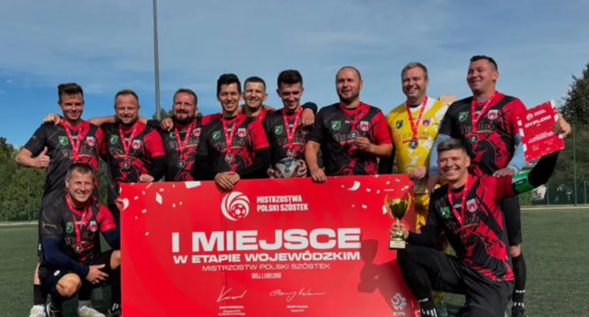 LESOVIA TRZEBIESZÓW MISTRZEM WOJEWÓDZTWA LUBELSKIEGO! SENSACYJNY SUKCES NA POTURZYŃSKIEJ!