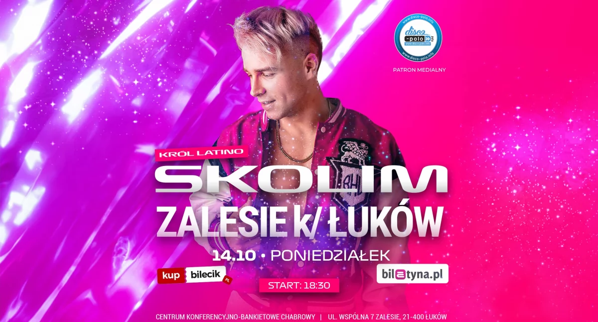 Wygraj Wejściówki na Urodzinowy Koncert Skolima z Łuków TV!