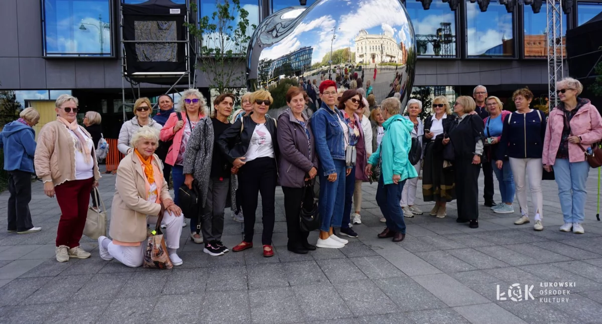 Seniorzy z Łukowskiego Uniwersytetu Trzeciego Wieku odkryli Łódź na nowo! 