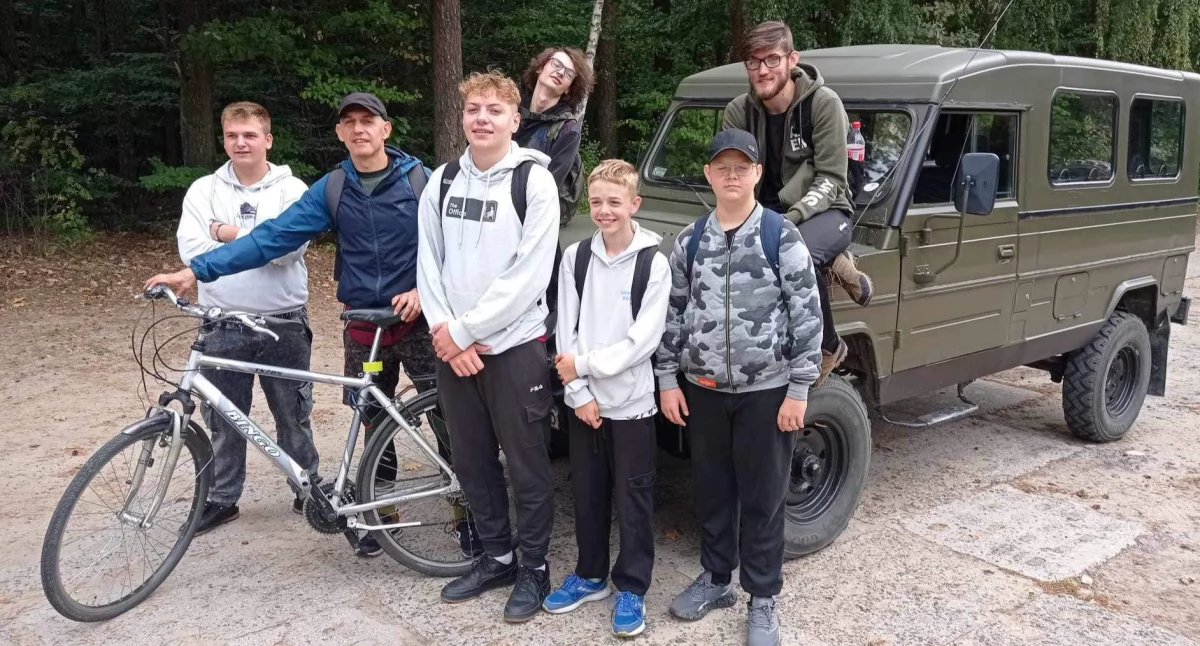Rajd pełen wrażeń: Uczniowie ZS nr 2 z Łukowa pokonali 45 km i zdobyli wieżę!